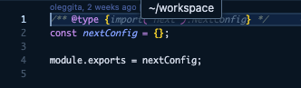 Next.js Config